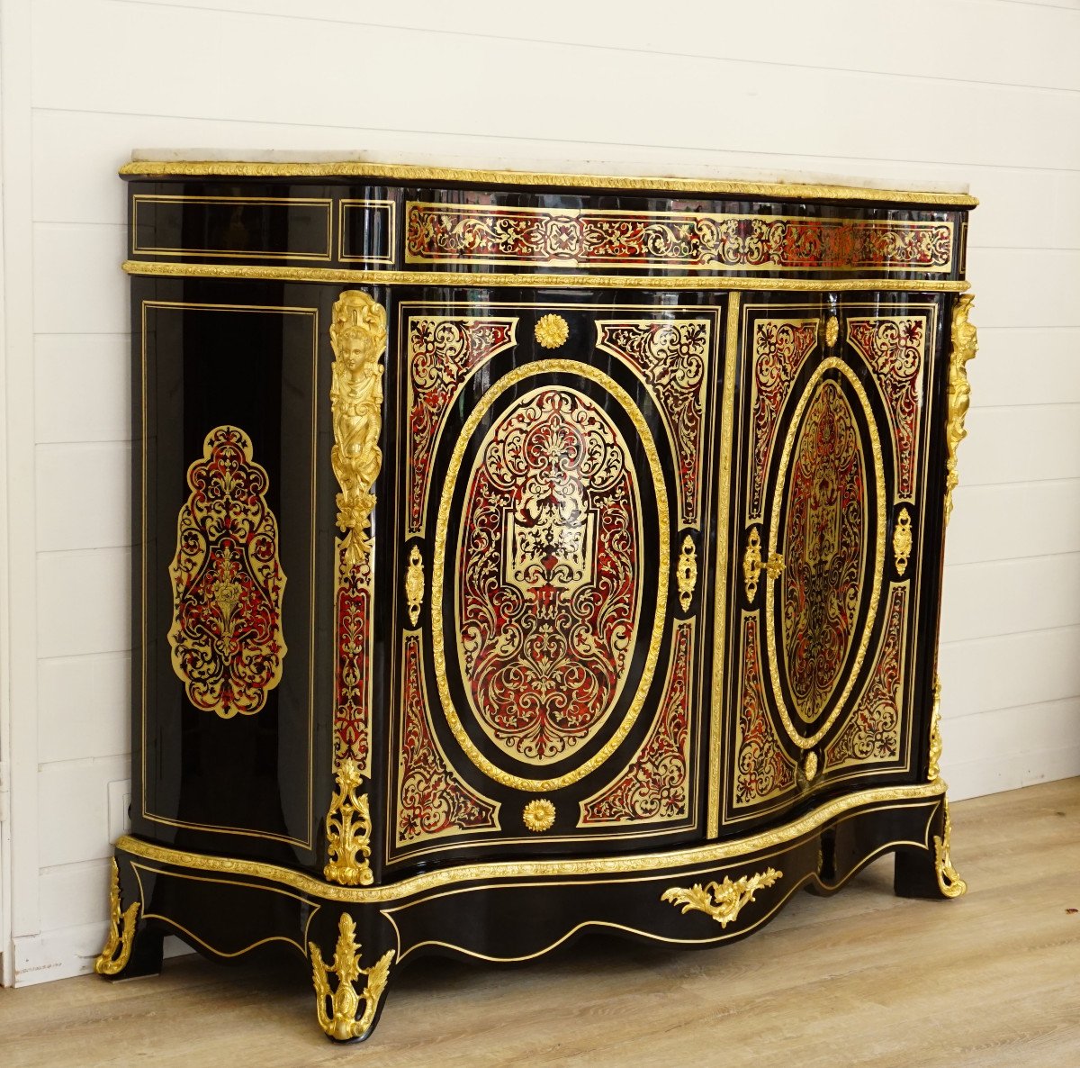 Napoleon III Buffet In Boulle Marquetry-photo-1