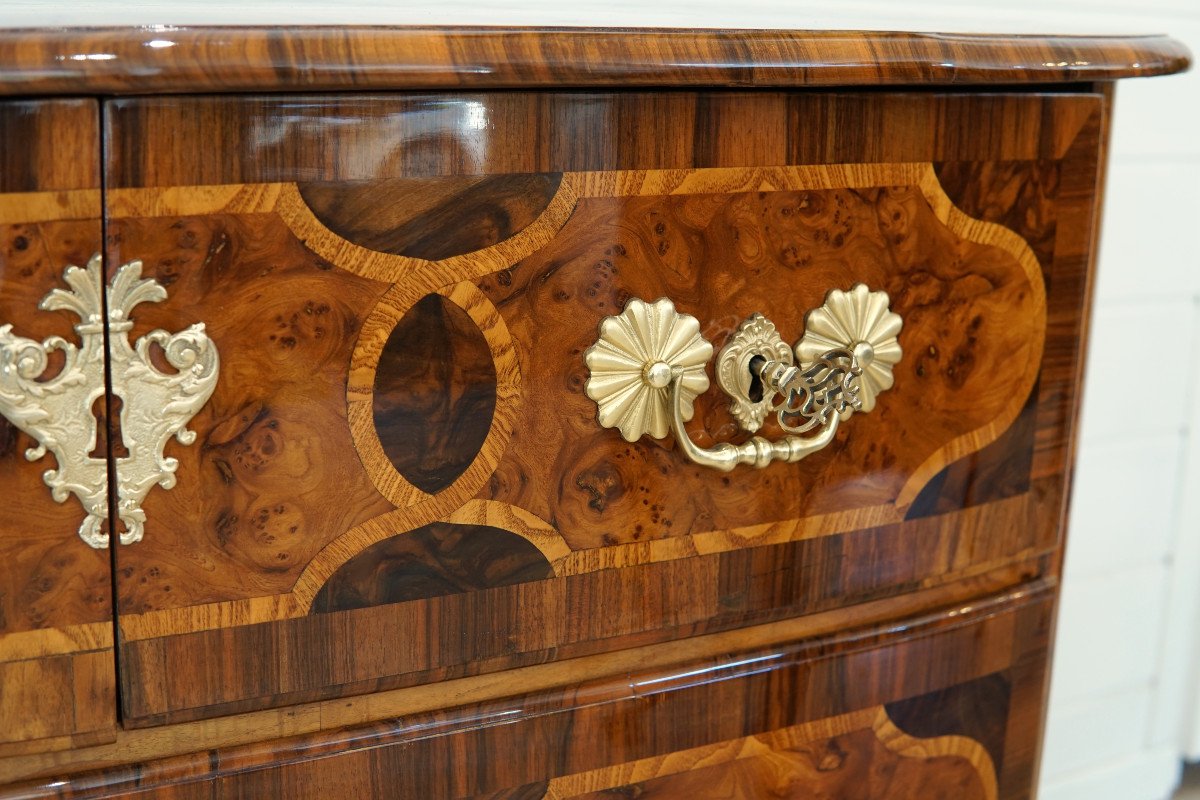 Commode Louis XIV En Noyer-photo-4