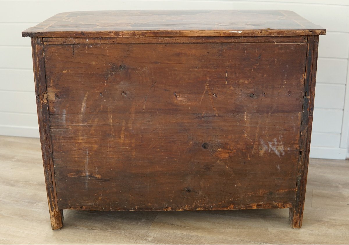 Commode Louis XIV En Noyer-photo-7