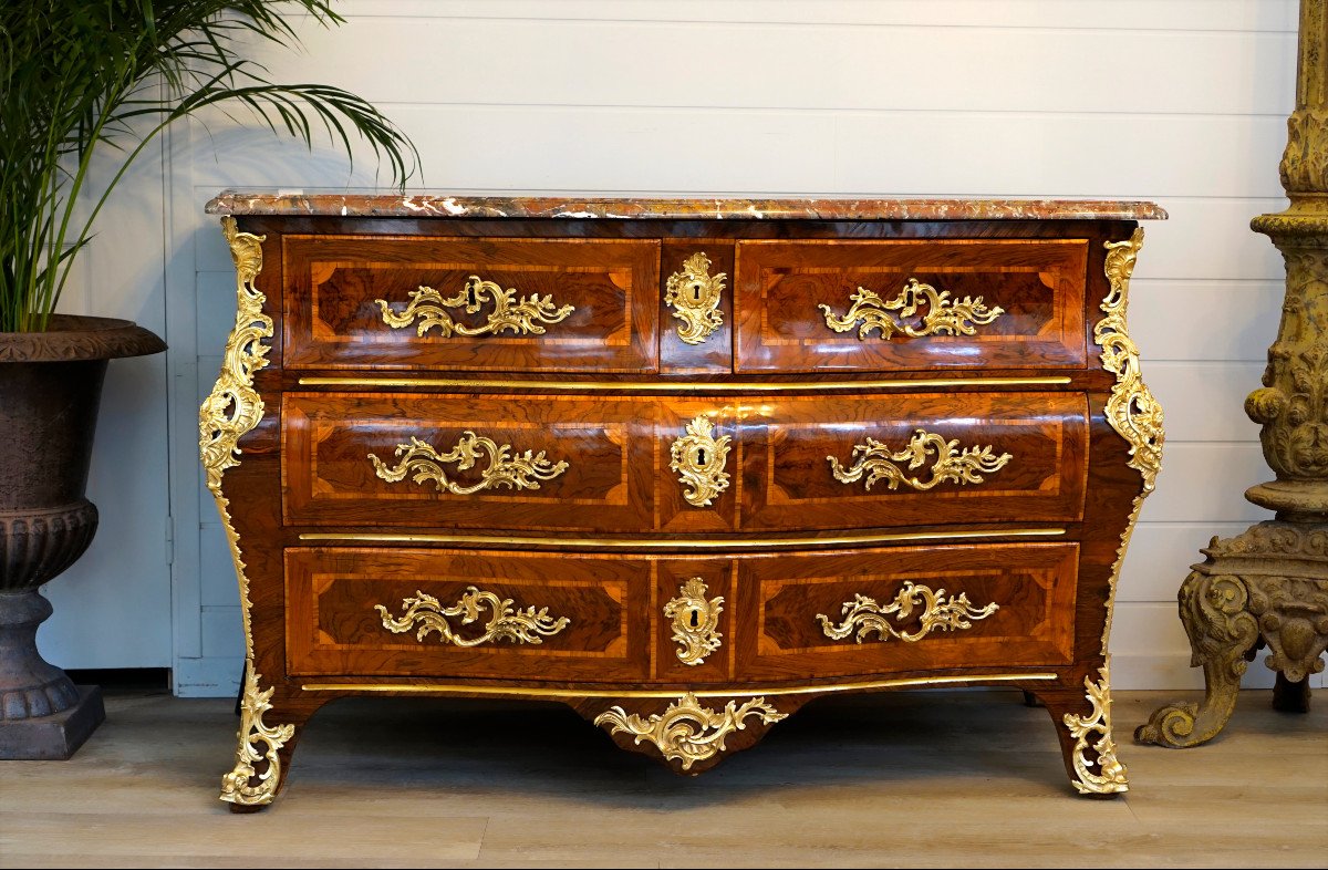 Commode Tombeau En Palissandre-photo-2