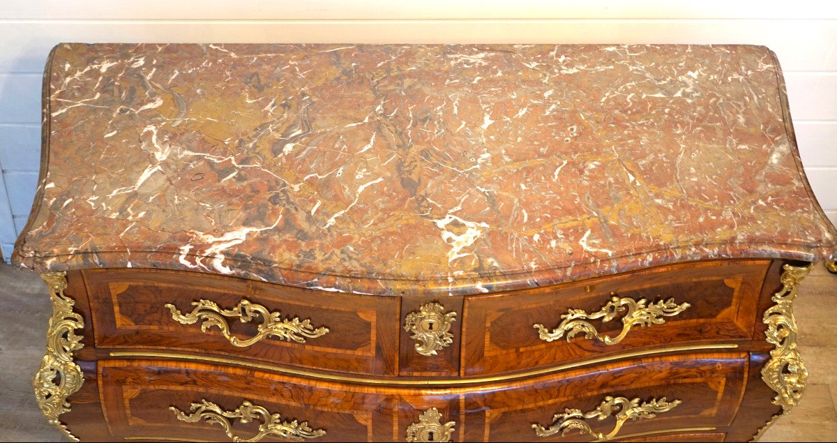 Commode Tombeau En Palissandre-photo-2