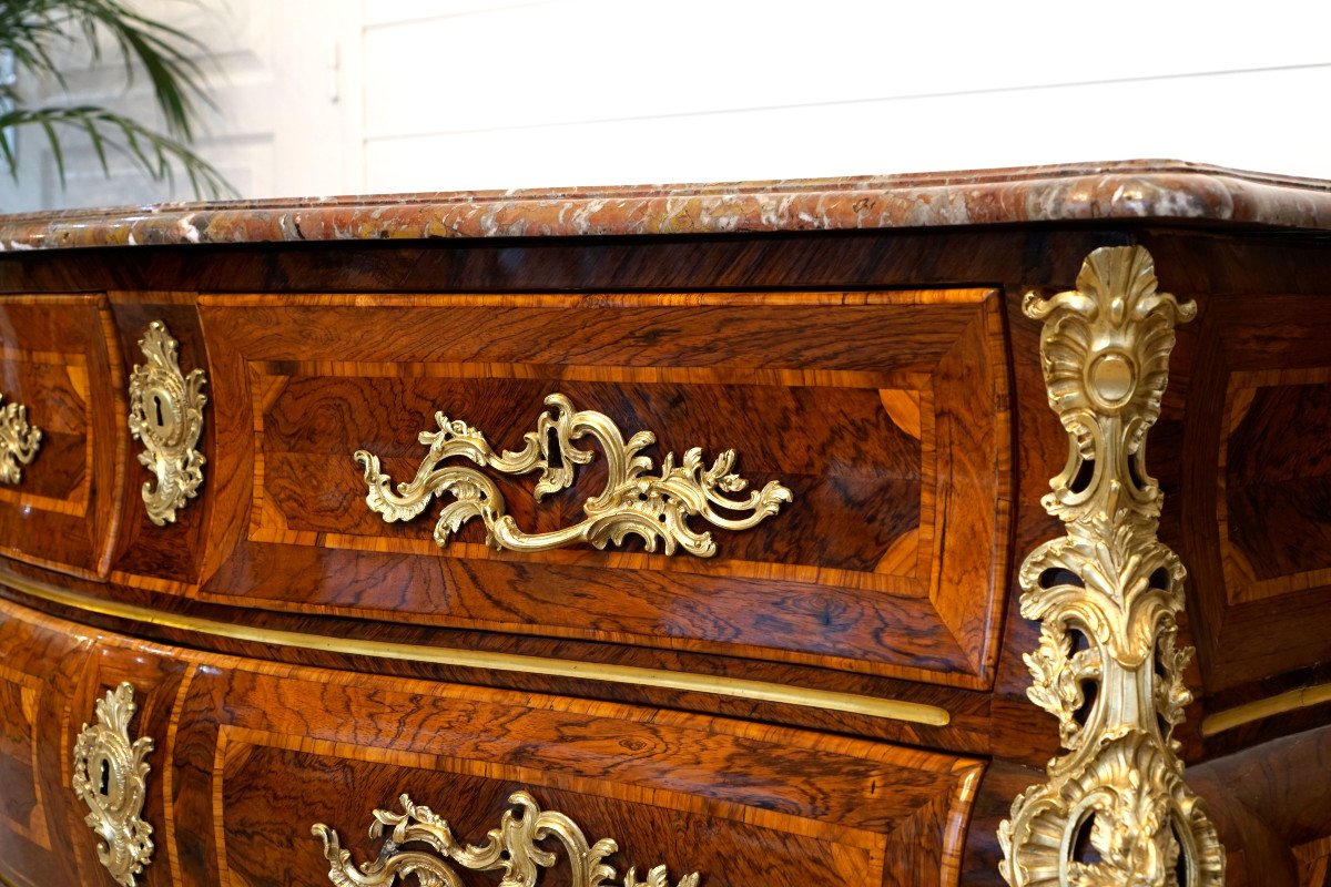 Commode Tombeau En Palissandre-photo-4