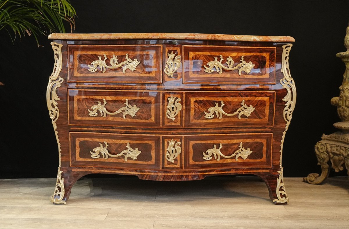 Large Louis XV Chest Of Drawers-photo-2