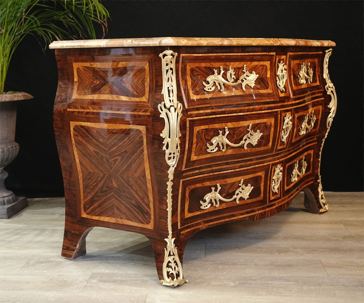 Large Louis XV Chest Of Drawers-photo-4