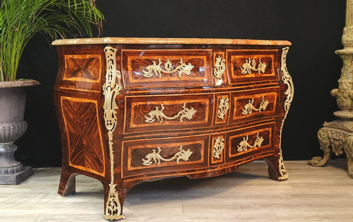 Large Louis XV Chest Of Drawers