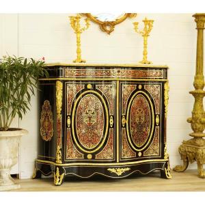 Napoleon III Buffet In Boulle Marquetry