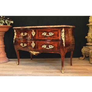 Commode Louis XV En Palissandre