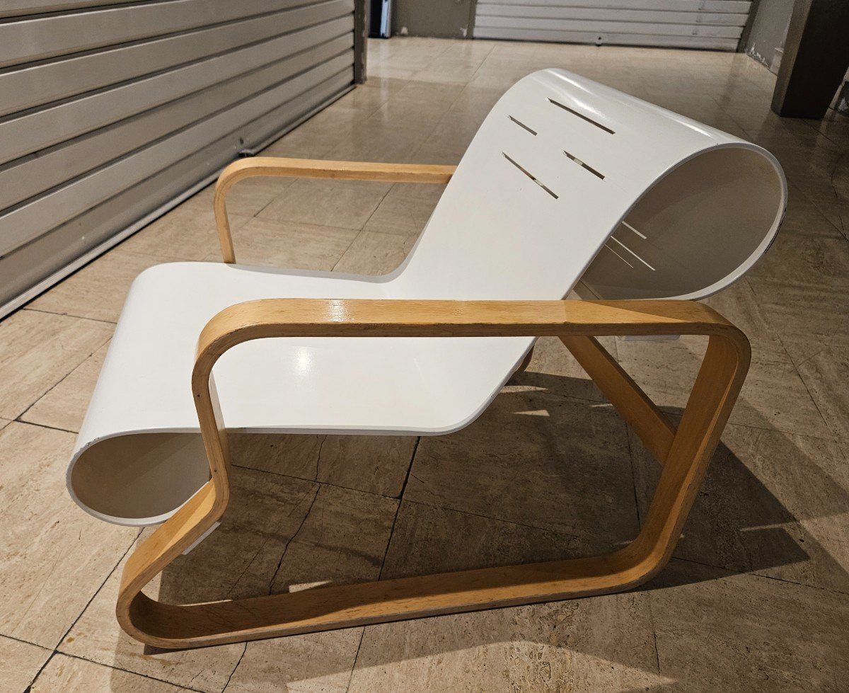 Fauteuil Paimio D’alvar Aalto-photo-3