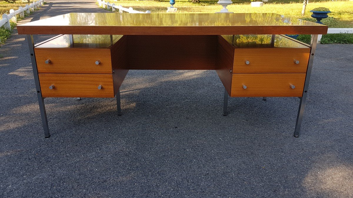 Italian Design Flat Desk Circa 1970.-photo-2