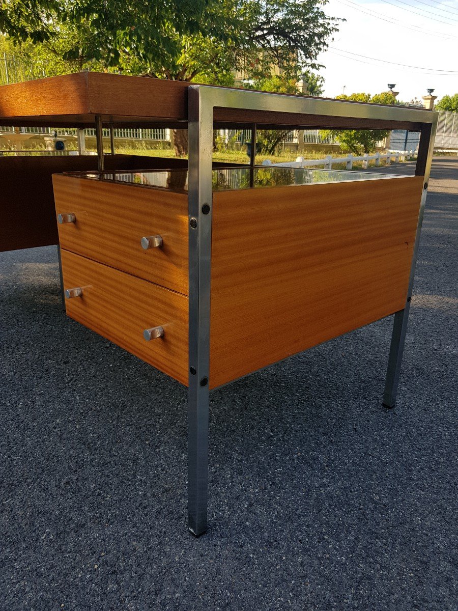 Italian Design Flat Desk Circa 1970.-photo-2