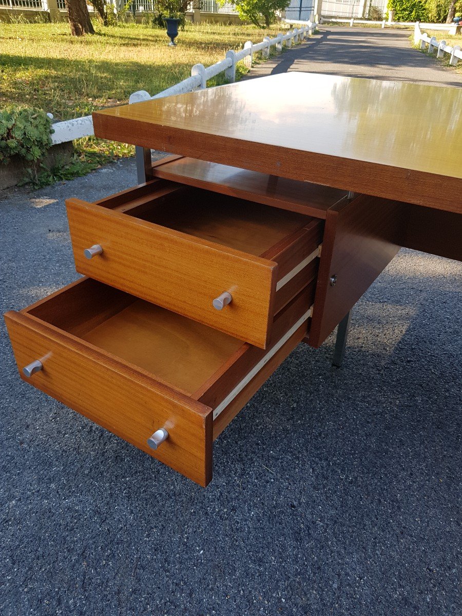 Italian Design Flat Desk Circa 1970.-photo-3