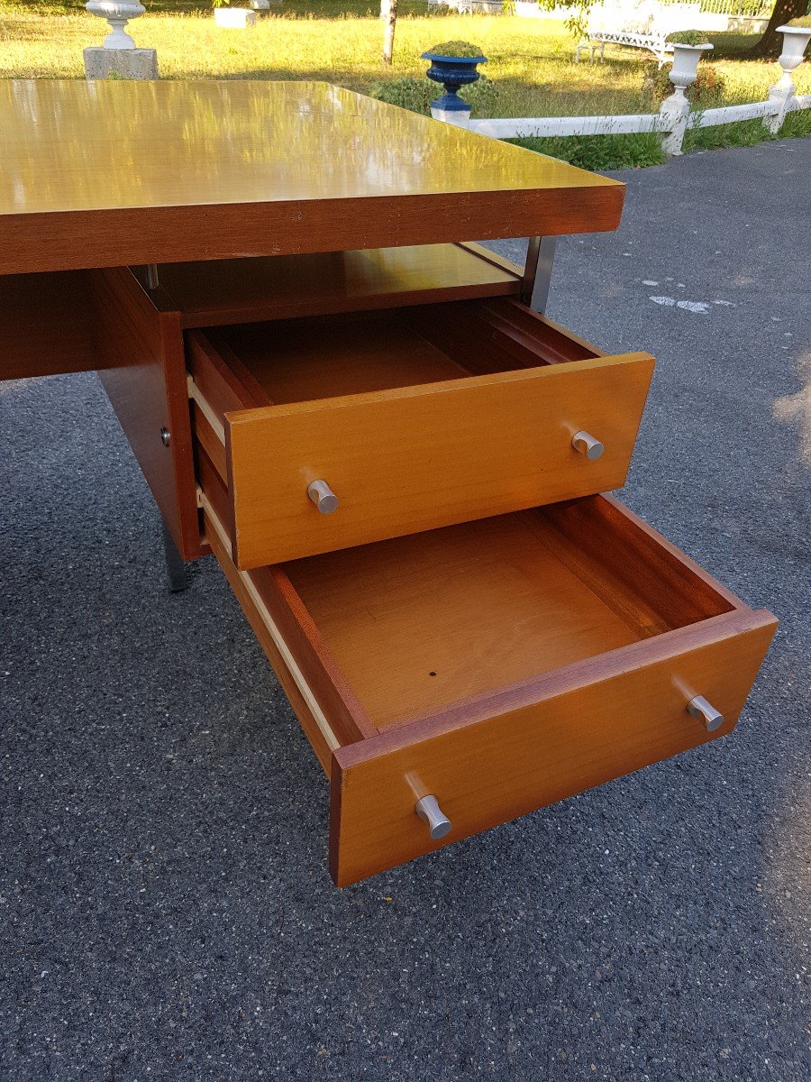 Italian Design Flat Desk Circa 1970.-photo-4