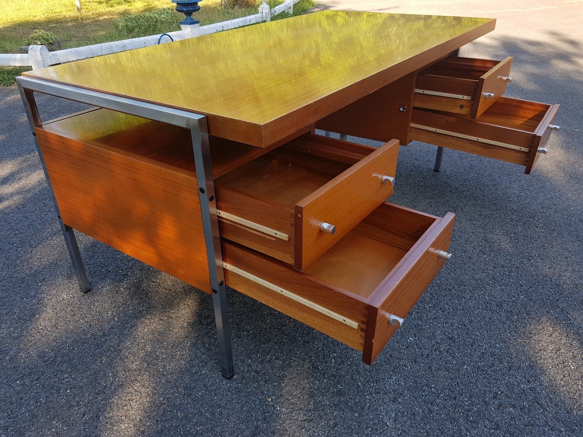 Italian Design Flat Desk Circa 1970.-photo-5