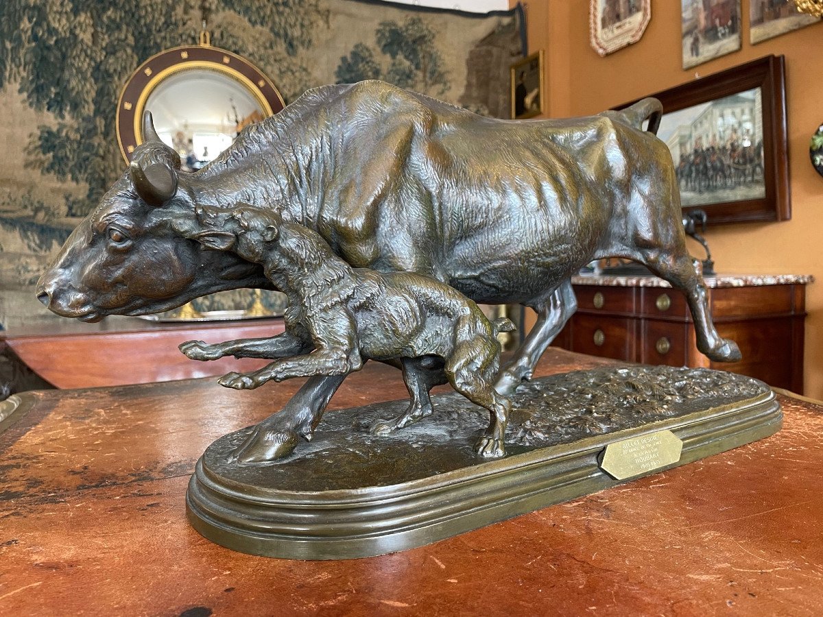 Large Bronze Signed Isidore Bonheur, Destray Fondeur-photo-4