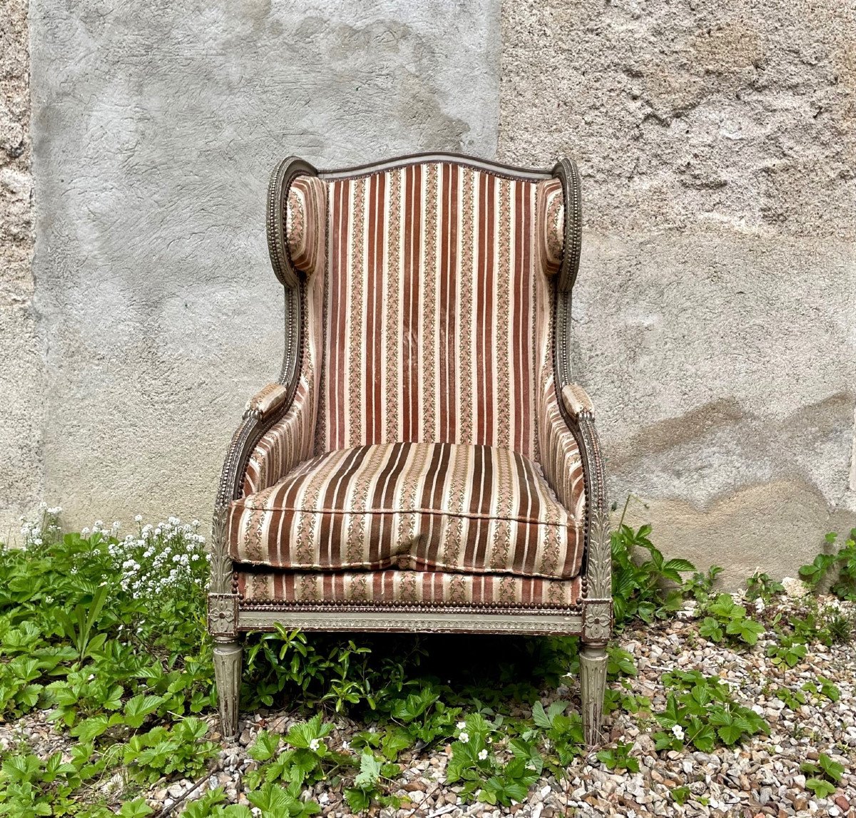 Large Bergere Louis XVI-photo-2