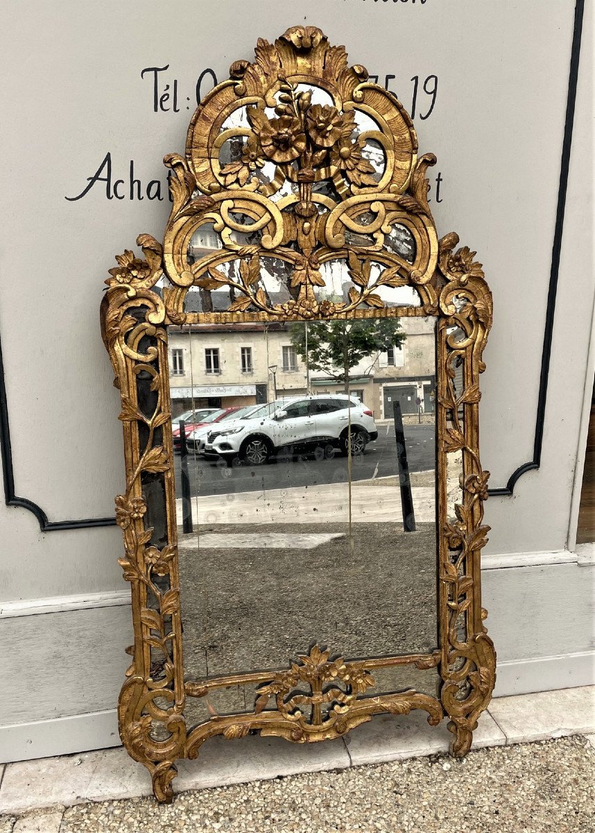 18th Century Provencal Mirror-photo-4