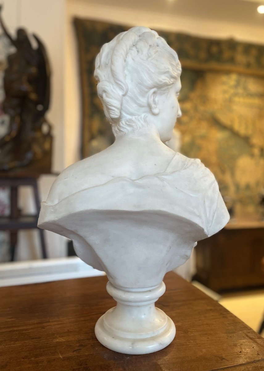 Marble Bust Of A Young Woman-photo-4