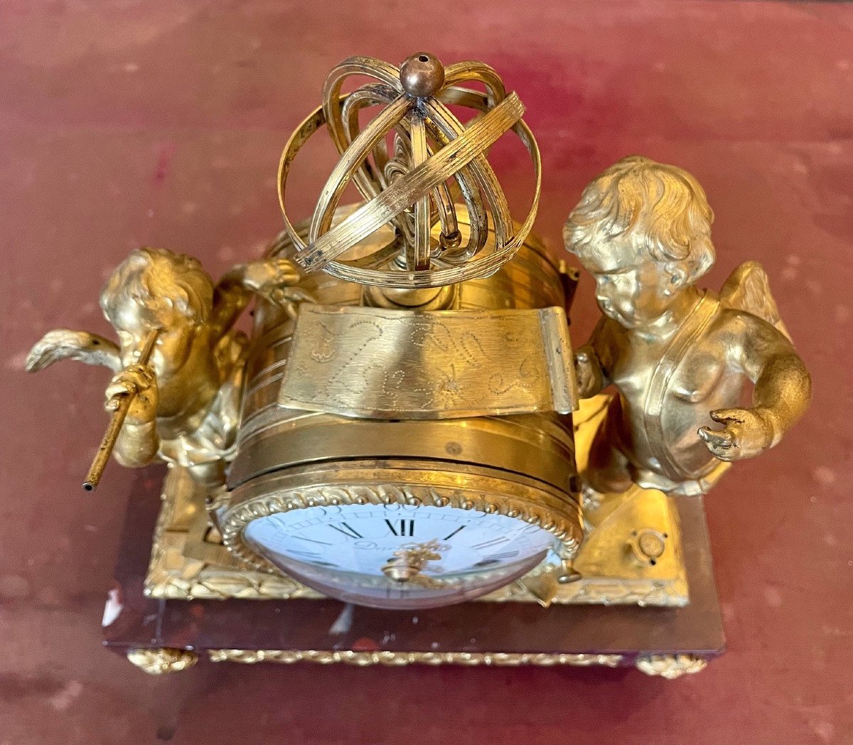 Clock With Astronomical Loves, 18th Century-photo-1