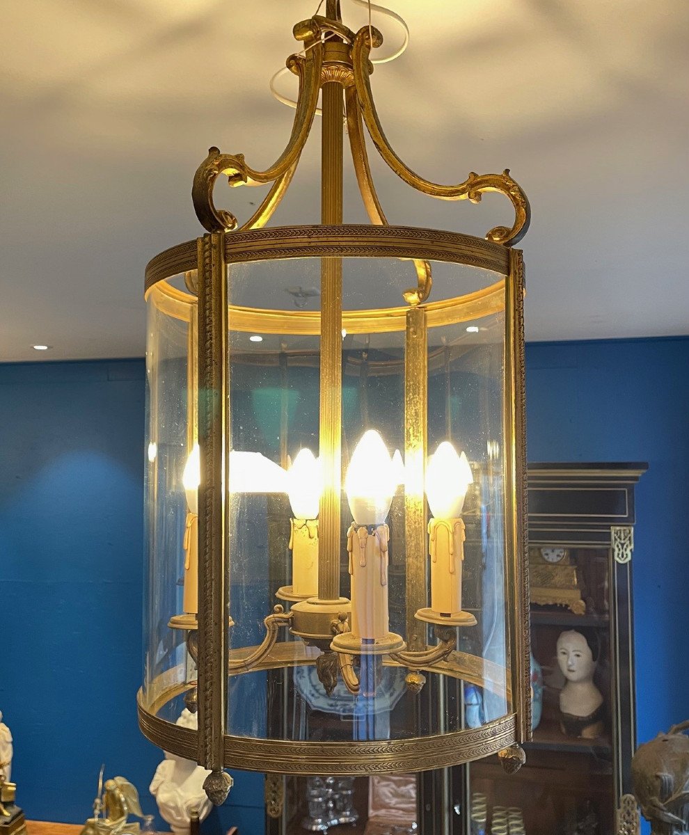 Four-light Bronze Lantern