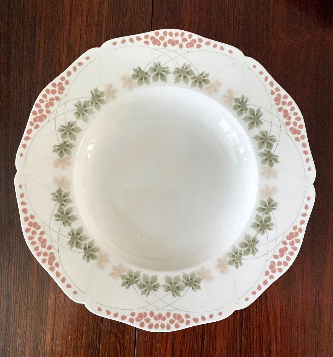 Paire d'Assiettes En Porcelaine De Sevres-photo-3