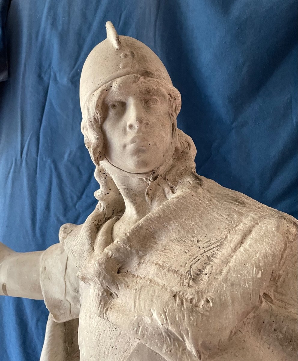 Large Workshop Plaster, Gallic Warrior-photo-4