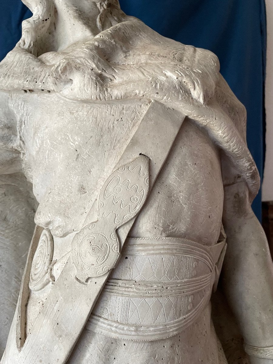 Large Workshop Plaster, Gallic Warrior-photo-1