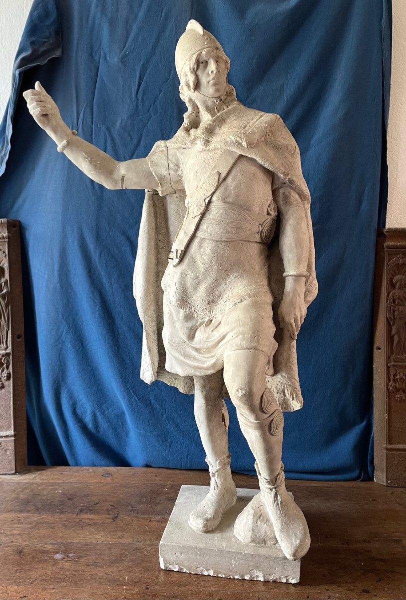 Large Workshop Plaster, Gallic Warrior