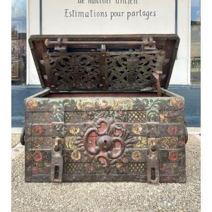 Navy Chest, Nuremberg 17th Century