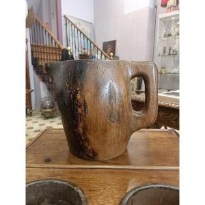 Folk Art. Monoxyl Pitcher 