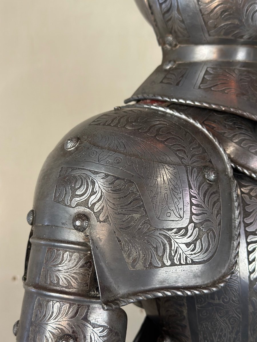 Miniature Armor Model, Toledo XIXth Century-photo-5