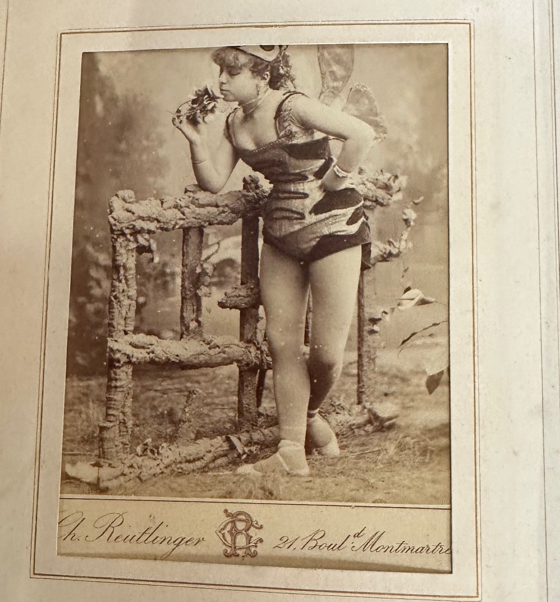 Collection Of 39 Photographs Of Singers, Actresses And Gymnasts Between 1870 And 1880-photo-1