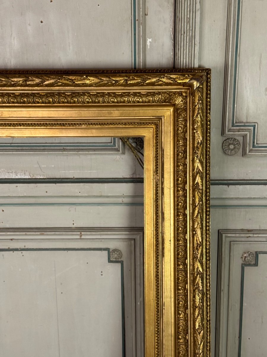 Louis XVI Style Gilded Frame Circa 1900, 135x115.5cm-photo-2