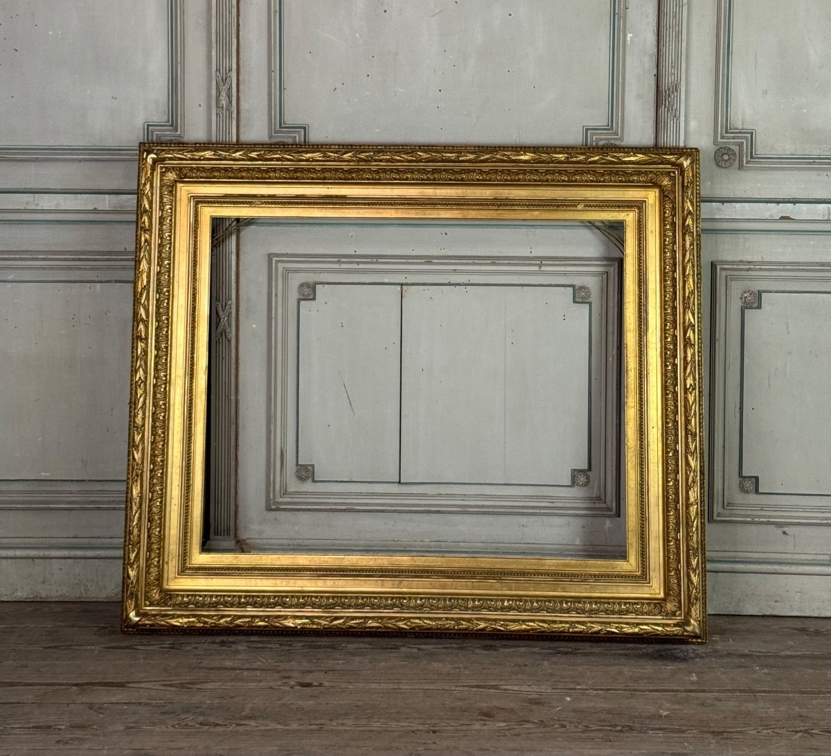 Louis XVI Style Gilded Frame Circa 1900, 135x115.5cm-photo-2