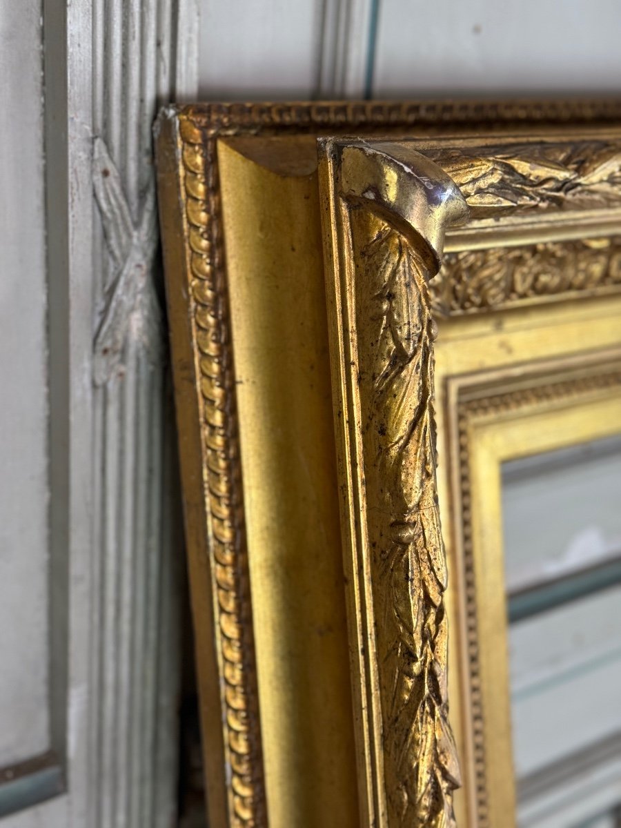 Louis XVI Style Gilded Frame Circa 1900, 135x115.5cm-photo-4