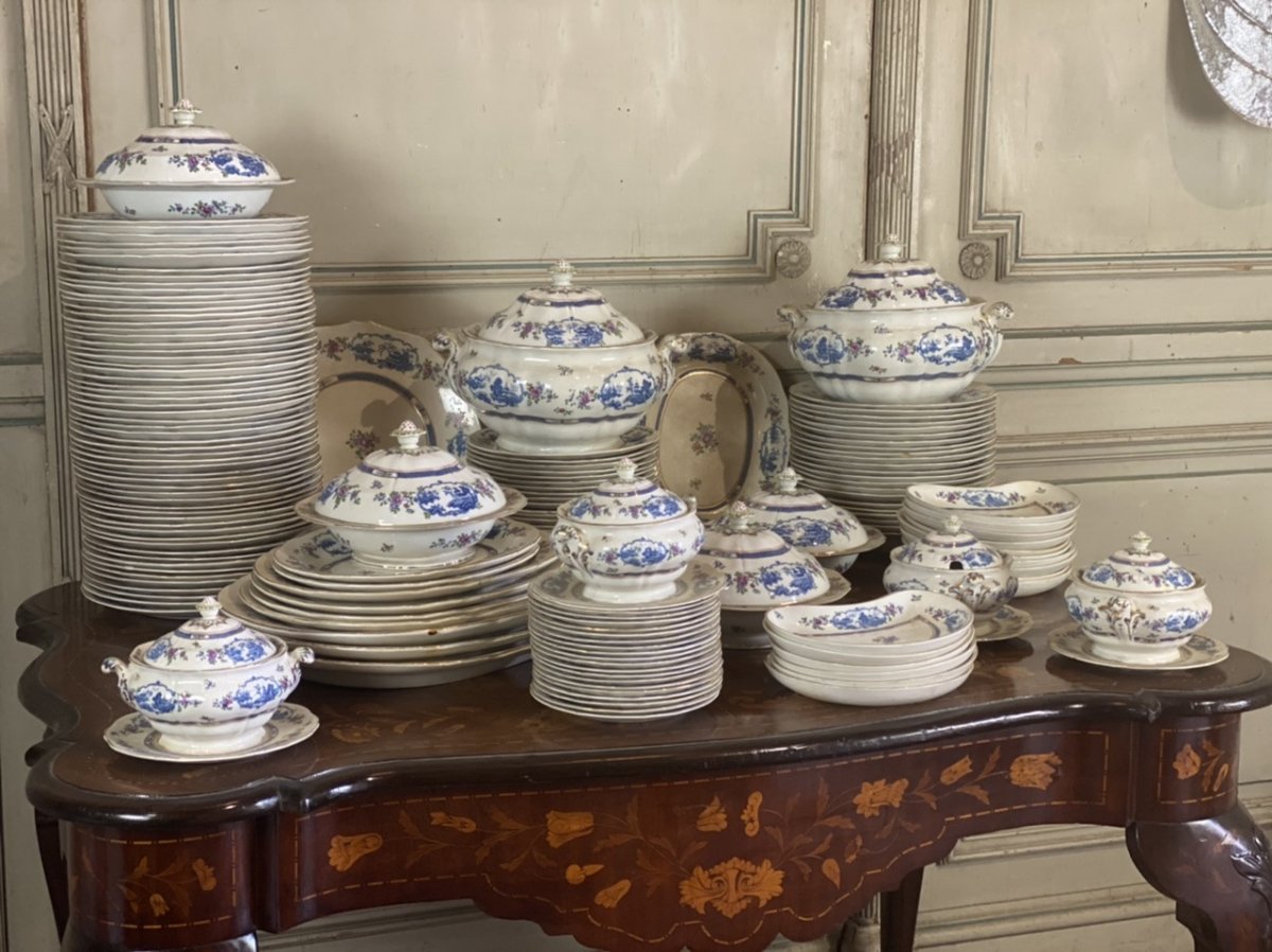 Service De Table En Faïence, 155 Pièces, Waring And Gillows, London