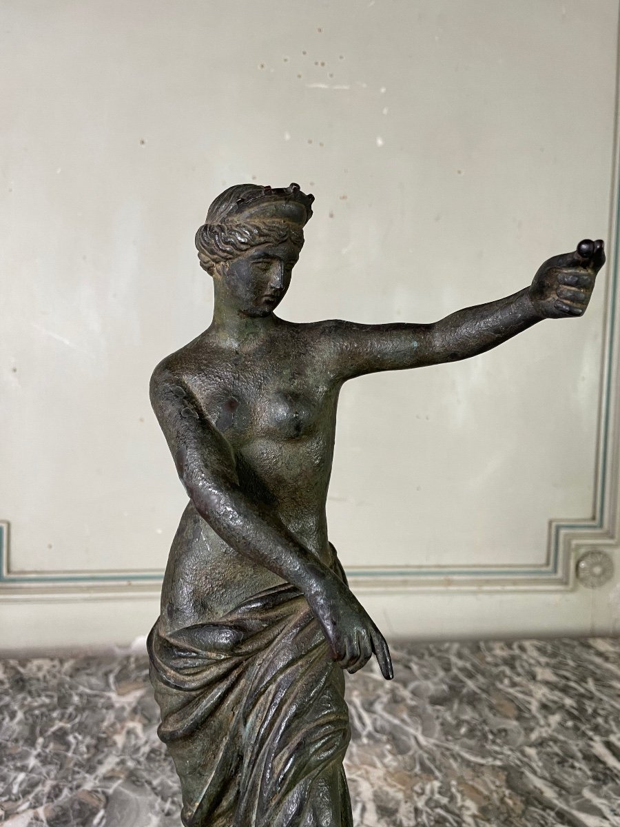 Venus De Capoue, Bronze D’après L’antique, XIXéme Siècle -photo-4