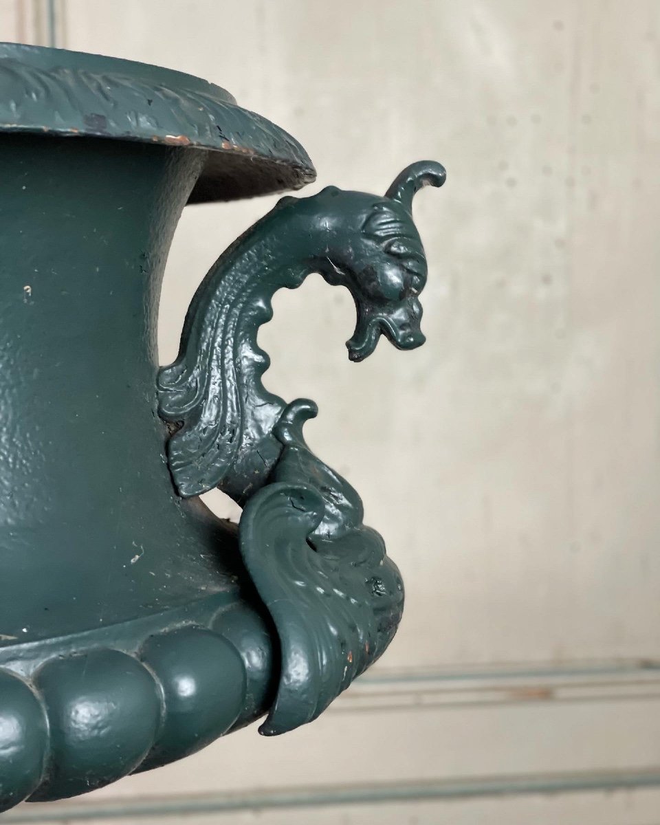 Suite Of 4 Cast Iron Basins, Corneau Foundry In Charleville-photo-1