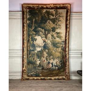 Wool And Silk Tapestry, Aubusson, Eighteenth Century