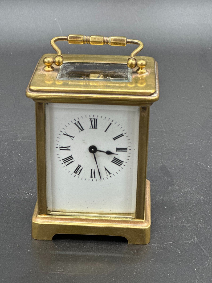 19th Century Travel Officer's Brass Pendulum