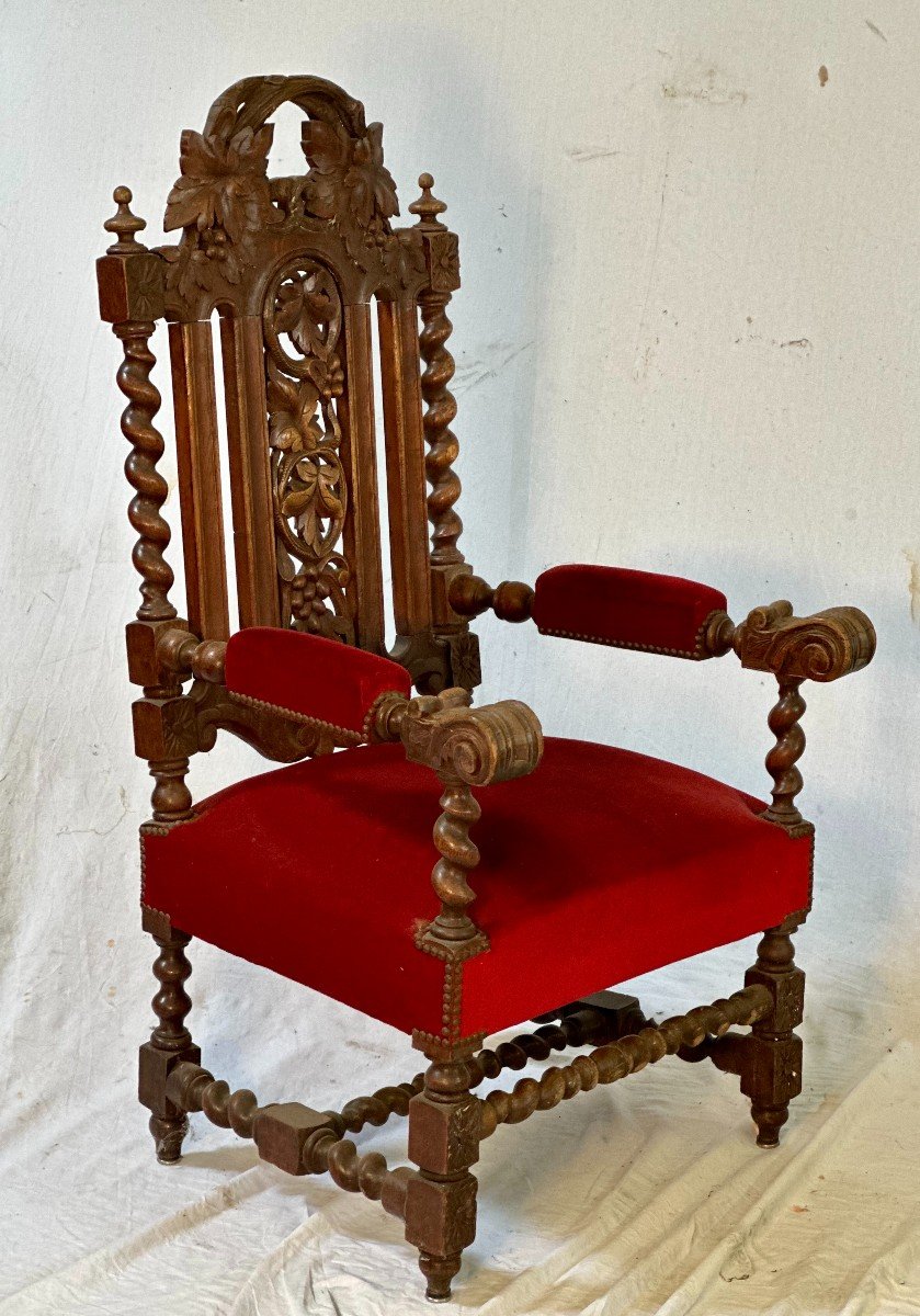  Fauteuils Louis XIII – XIX Siecles -photo-2