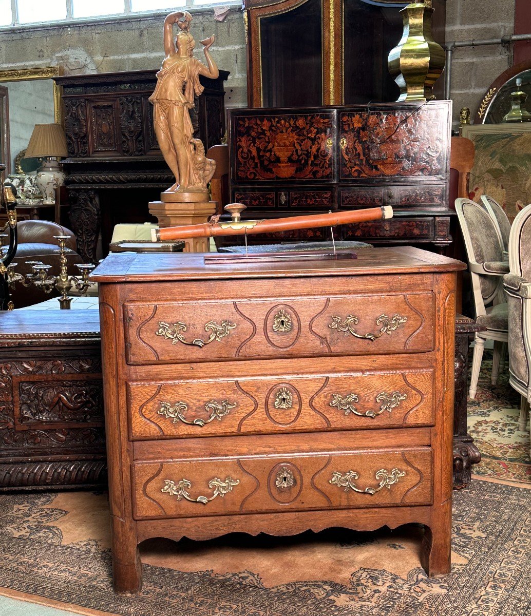 Parisian Chest Of Drawers Louis XIV 18th Century-photo-6