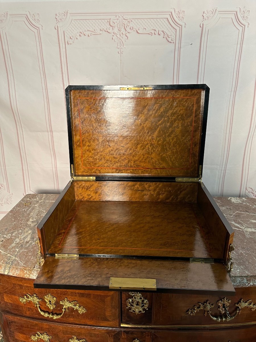 Large Writing Box Inlaid On All Sides-photo-5