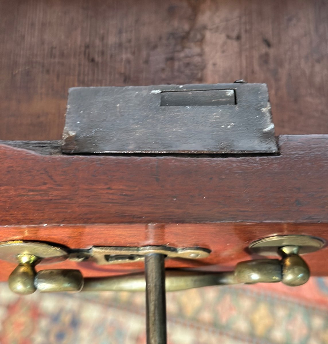 18th Century Mahogany Cabaret Table -photo-1