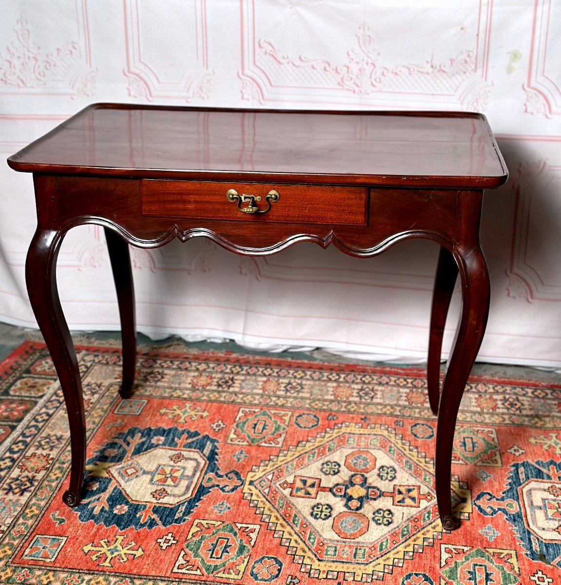 18th Century Mahogany Cabaret Table 