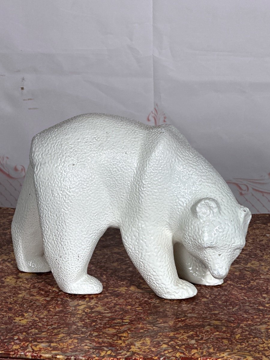 20th Century Crisp Earthenware Bear