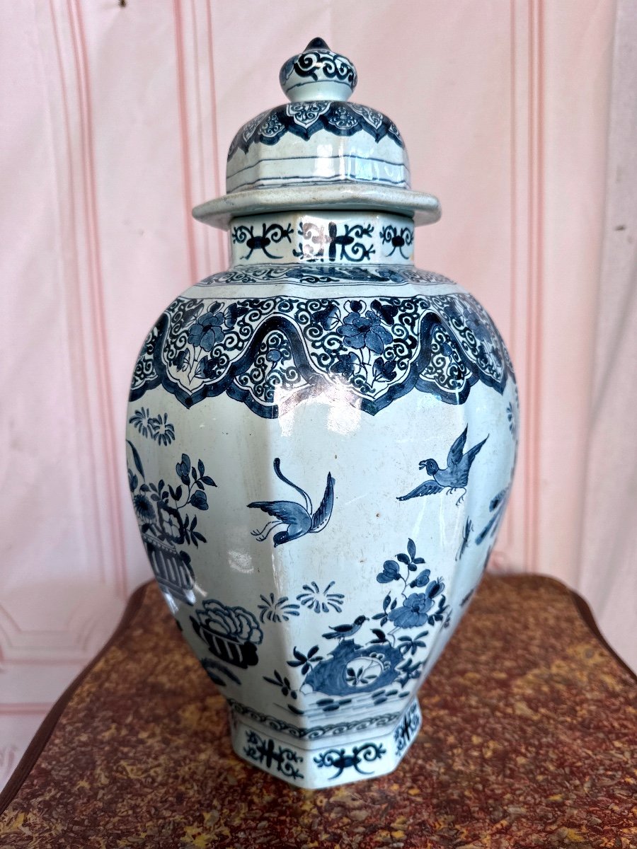 Delft Earthenware Vase 1715 -photo-4