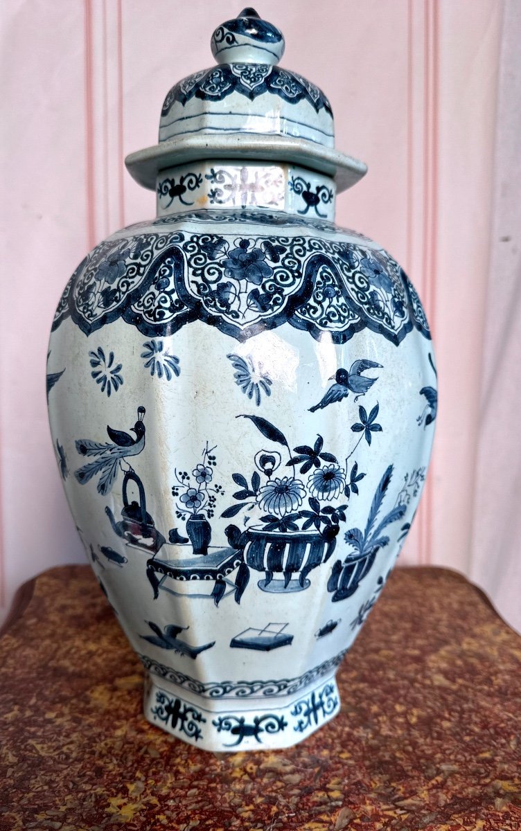 Delft Earthenware Vase 1715 