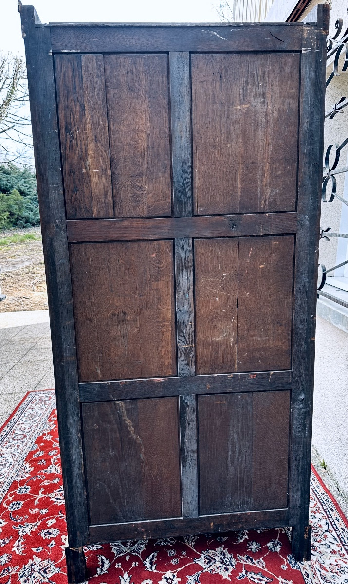  Pair Of Louis XVI Period Two-door Mahogany Wardrobes-photo-3