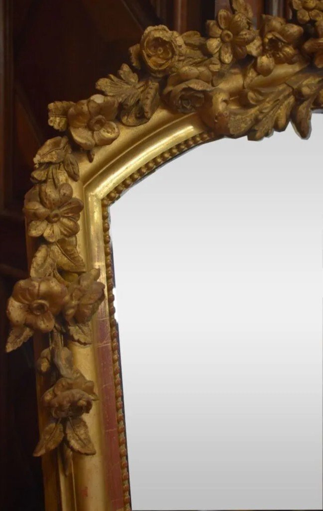 Paire De Miroirs style louis XV   -photo-4