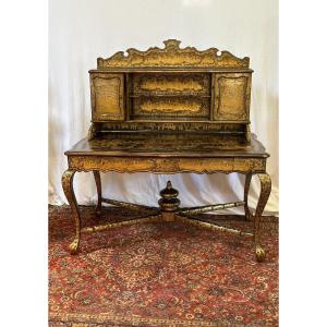 Chinese Lacquer Desk 19th Century